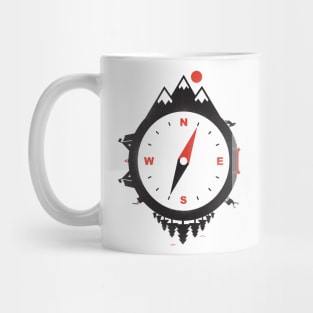 Adventure Compass Mug